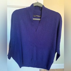 All Saints cashmere sweater navy color size US 4
